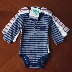 NWT child of mine by Carter's 3 bodysuit set 0-3